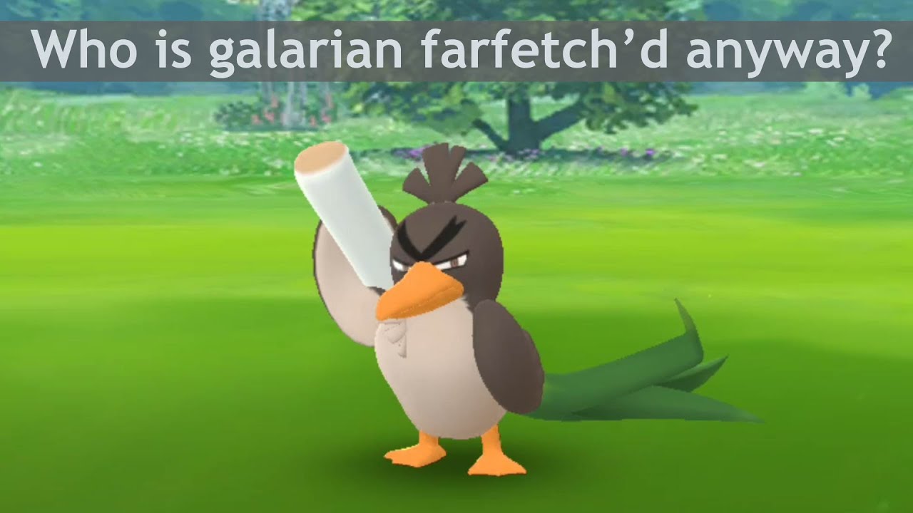 How to Evolve Farfetch'd in Pokemon Go?