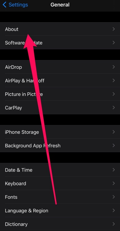 How-to-Change-iPhone-Name-Navigate-to-the-About-Section