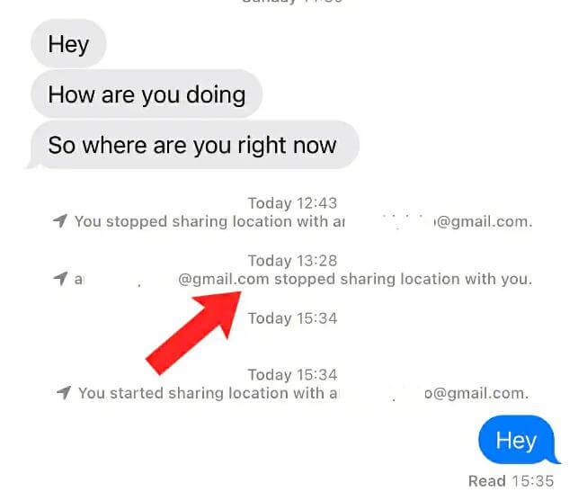 How Do You Know When Someone Stops Sharing their Location on iPhone - How To Know If Someone Stops Sharing Location