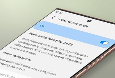 battery saving mode for location turning off