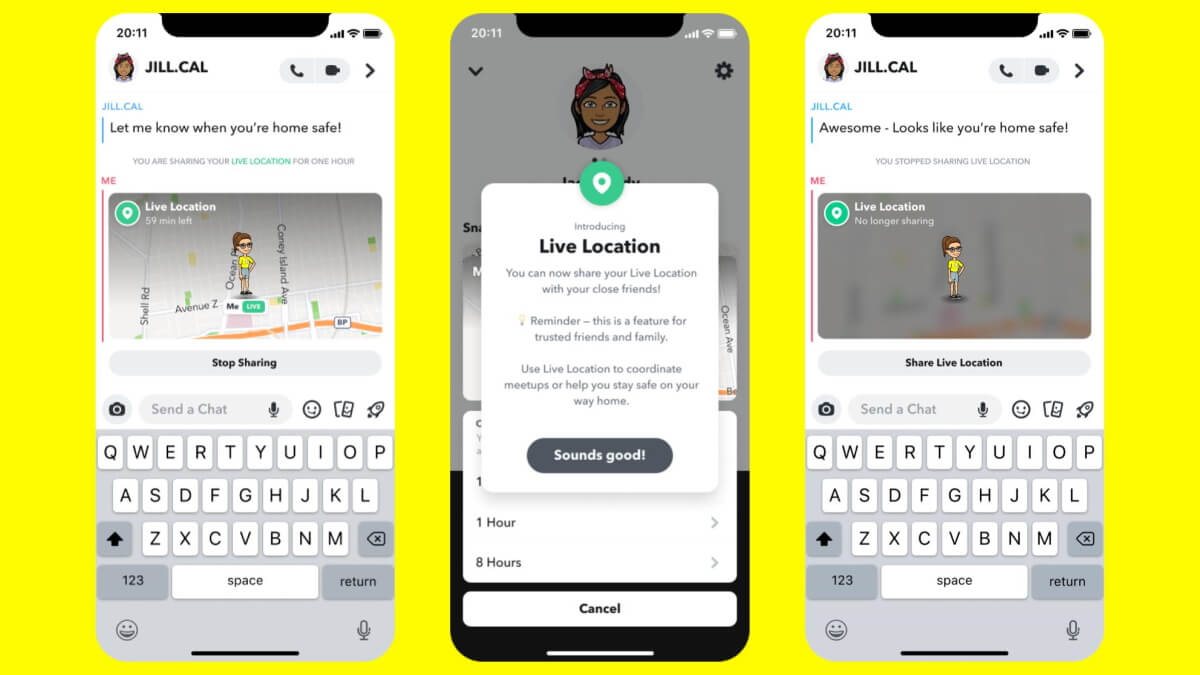 How-to-Share-Location-on-Snapchat