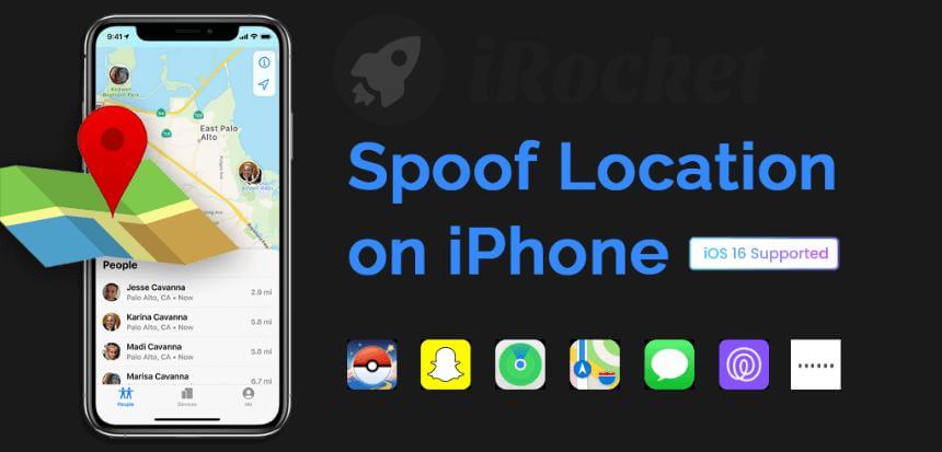 how to change location on iPhone