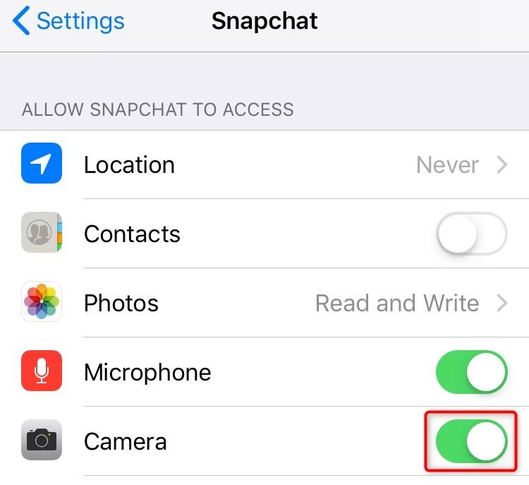 How-to-Allow-Camera-Access-on-Snapchat-on-iPhone