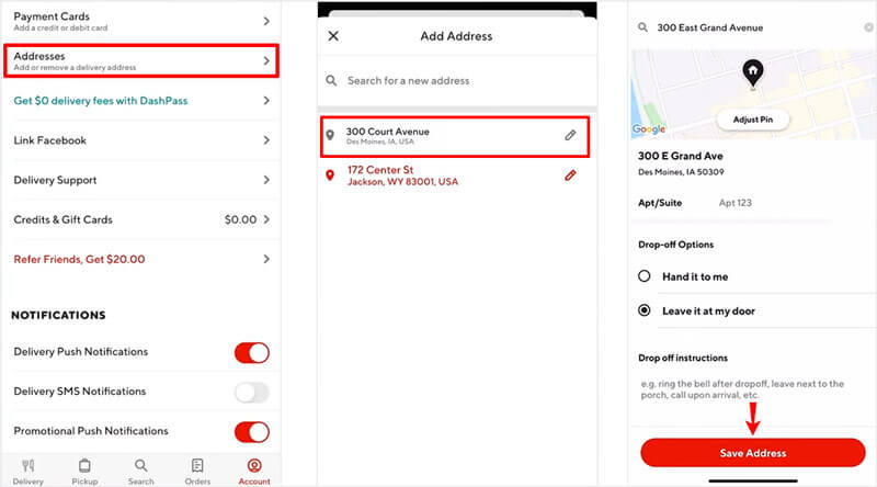 How-to-Change-My-Location-on-Doordash-on-Android
