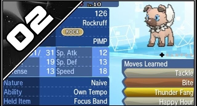 Rockruff's-Moveset