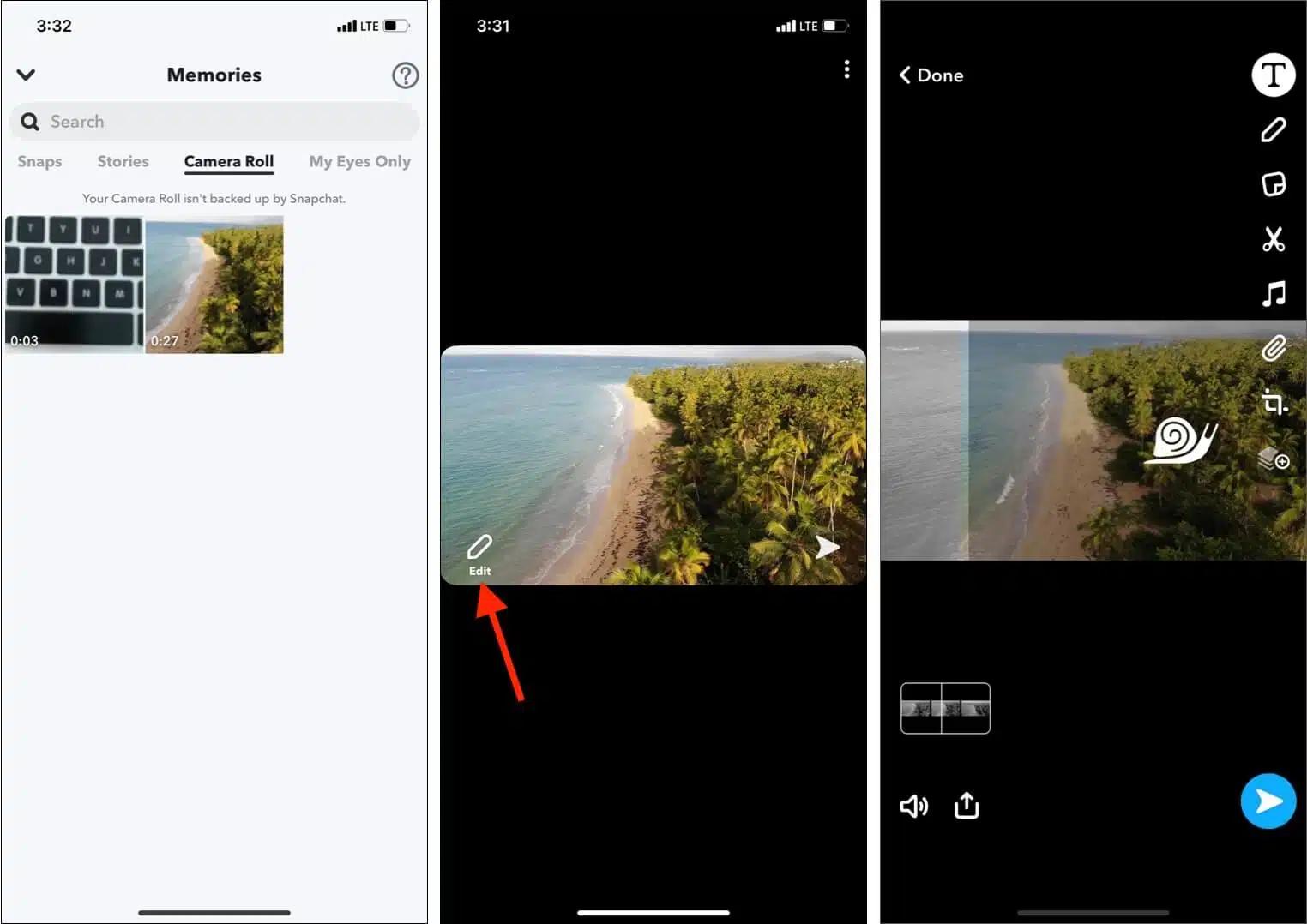 How-to-Speed-Up-a-Video-on-Snapchat7