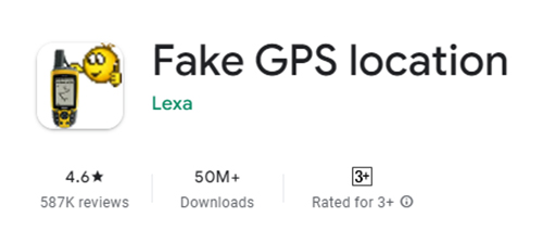 Fake GPS location homepage