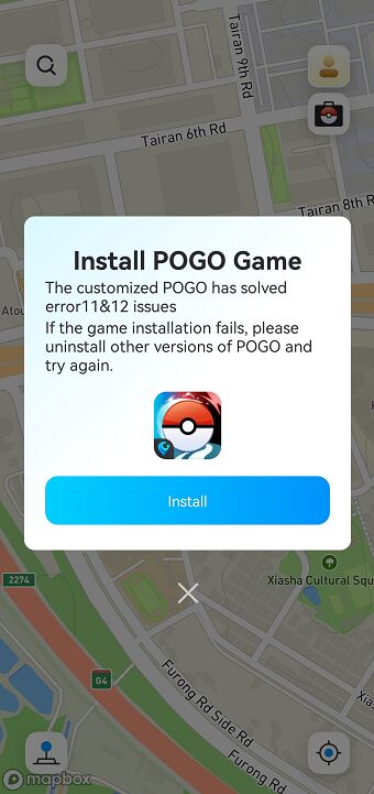 Install POGO Game