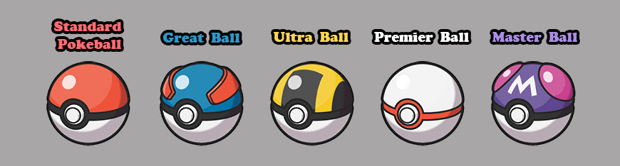 Pokeball Types
