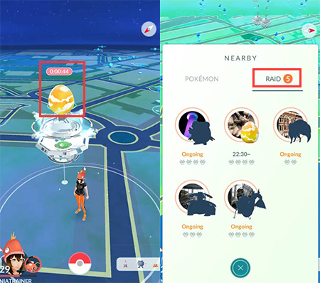 Pokemon GO Raid Battles