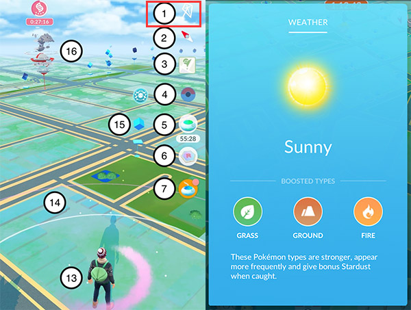 Pokemon GO Weather Boost