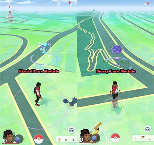 Pokemon GO Glacial/Mossy Lure Module