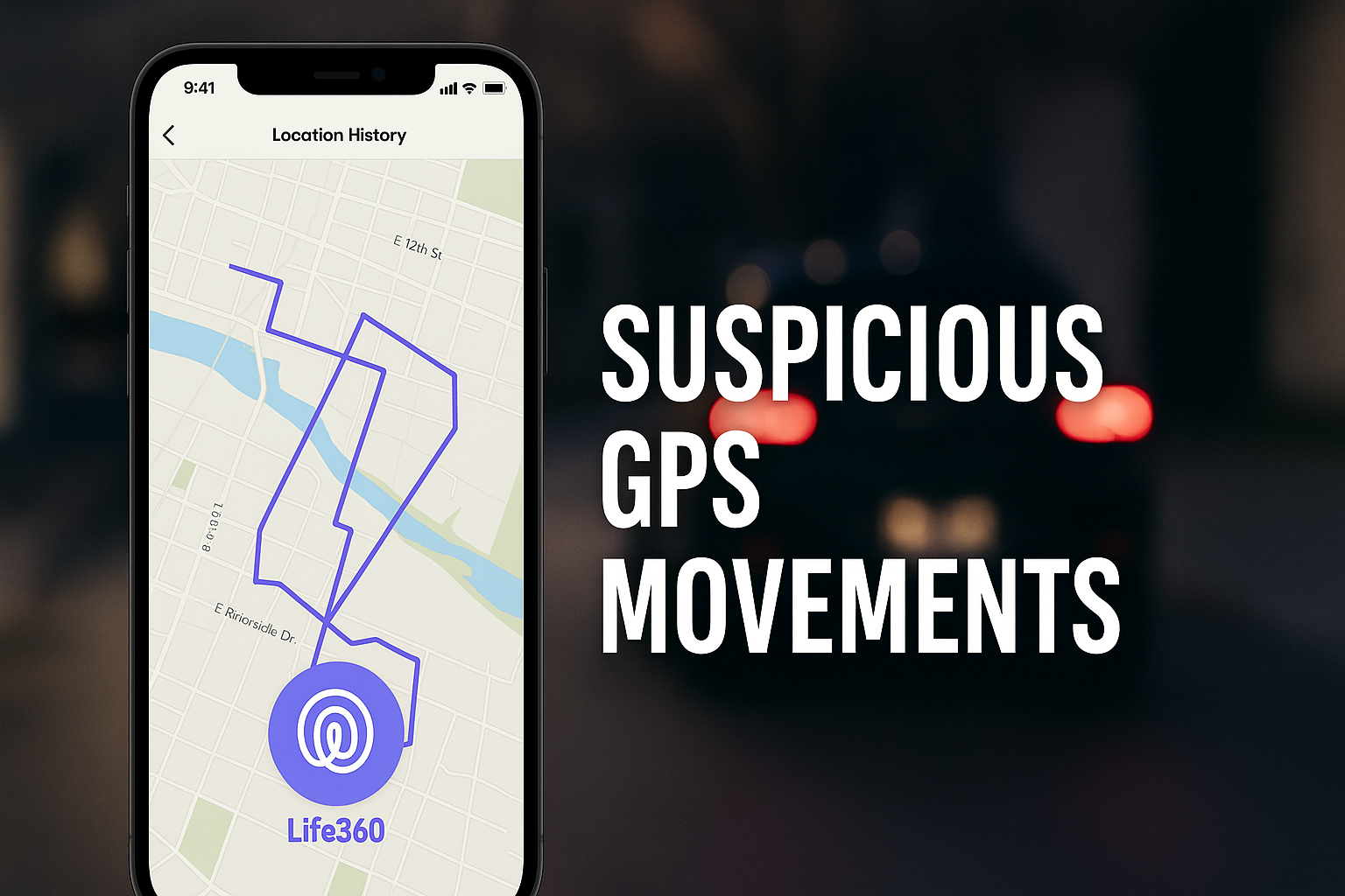 suspicious gps movement on life360