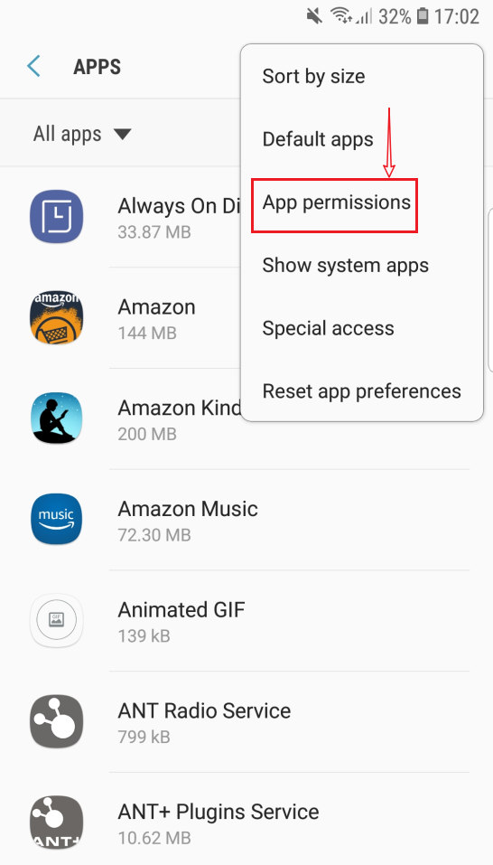 turn off app location sharing on android