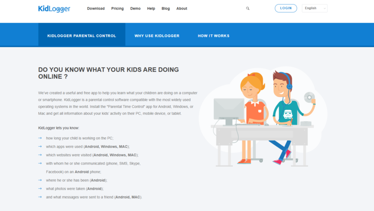 kidlogger free keylogger software
