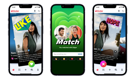 tinder match