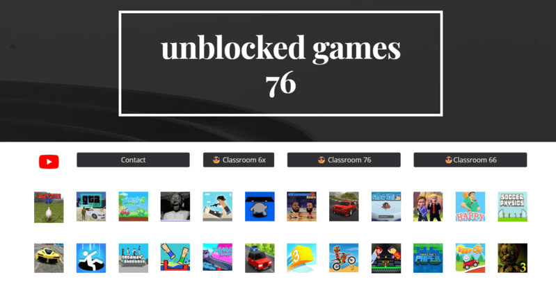 unblock ganmes 76